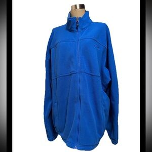 L.L. Bean Vibrant Blue Fleece Jacket